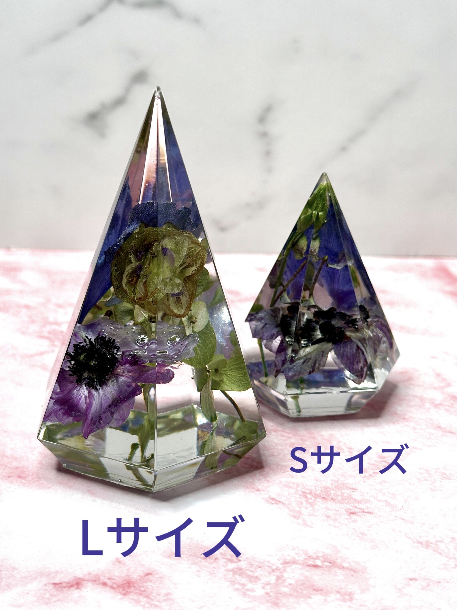 アフターブーケ Crystal Ring Pillow Set［リングピローセット2個（Sと