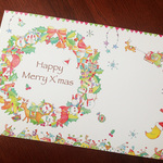 【クリスマスカード／5枚セット】クリスマスイブの夜