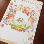 【年賀状／5枚セット】 めでたすぎる七福神！