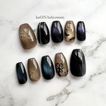 🎃大人×ハロウィン×マグネット×モチーフ　ネイルチップ