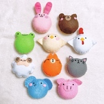 動物のマグネット《10個》　知育玩具 