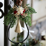 楽しいクリスマス飾り　ドアベル3連