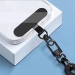 1個　スマホ　スマートフォン　細いデザイン 回転取付 ナスカン ショルダー ストラップホルダー 斜めがけスタイル　シルバー ブラック　ゴールド　ピンク