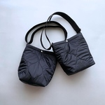 斜め掛けも肩掛けも叶う！軽量ナイロンキルトのバッグ｜sugars 2way shoulder