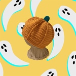 洗える！ハロウィンに♪かぼちゃ帽子