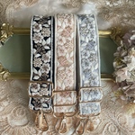 インド刺繍リボン　ショルダーベルト　スマホのショルダー