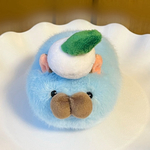 ふぐふぐはむすたー　チョコミントにまねっこの姿