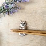 柴犬の箸置き（茶柴）