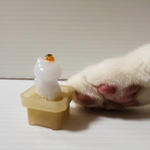 【置物】鏡餅にゃんこ
