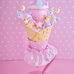 ユニコーンのメリーゴーランドアイスクリーム