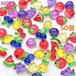 ネイルパーツ ミニ フルーツ 果物 食べ物 さくらんぼ りんご いちご パイナップル バナナ ぶどう デコパーツ