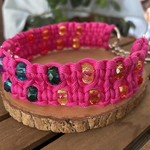 mammy104様専用ページ　キラキラビーズ入り　ハーフチョークチェーン  約45㎝