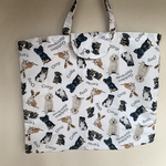 わんちゃん柄のエコバッグ②