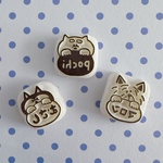 【受注制作】わんちゃんのお名前はんこ