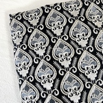 110cm×50cm  インド刺繍生地   ブラック