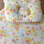 トッポンチーノとクマさんのベビー枕（オーガニック綿使用)