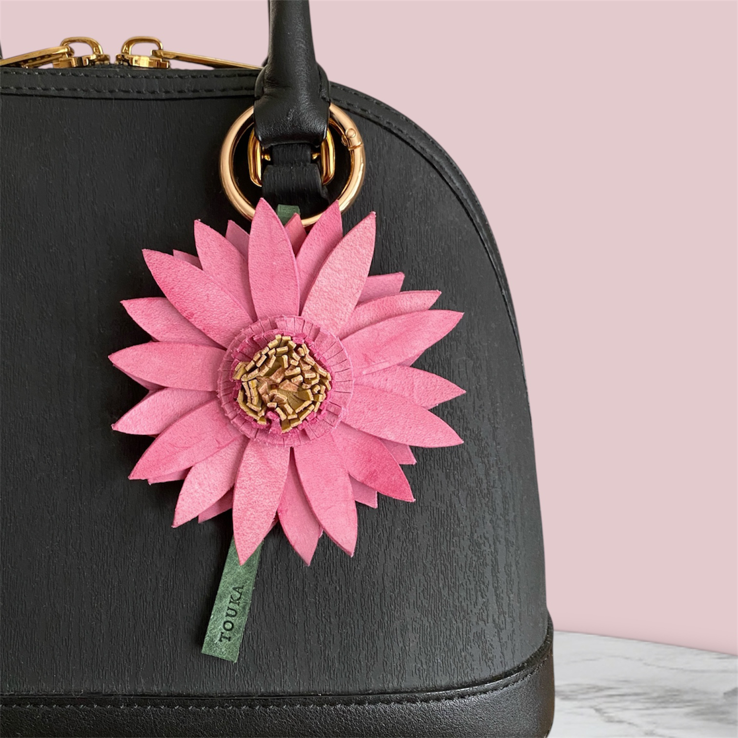 夜のかすみそう柄』押し花レザー長財布 - TOUKA | minne byGMOペパボ