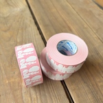 ラベラーシールピンクの吹き出し