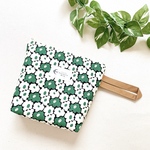 北欧柄ビッグポーチ