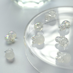 【 大人気！ 】サージカルステンレス　選べる シャボン玉 ピアス イヤリング　クリア　バブル　小さめ　キラキラ　秋冬コーデ クリスマス