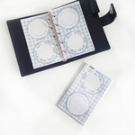 m5サイズ　青いお皿のリフィル＆メモ　20枚入［62×105mm］