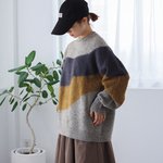 モヘアライクニット グレー Little B(長袖)