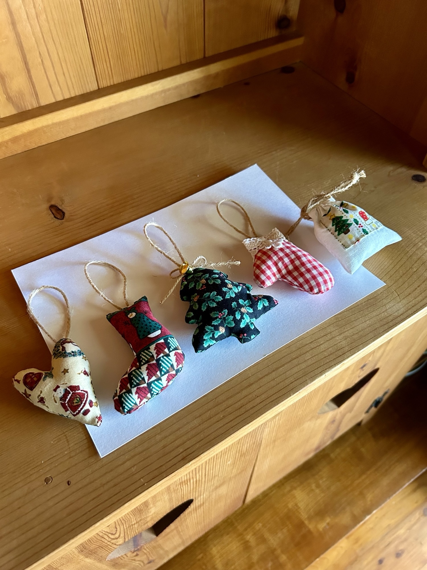 パッチワークマット＊フィードサック&ビンテージ クマさん集合