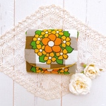 コインケース(オレンジの花)