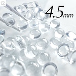 クリアカボション 4.5mm