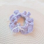 あいぼのくしゅくしゅフリル首輪🎀むらさき