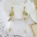 10/17販売スタート　シャインマスカットムースジュレ耳飾り