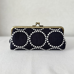 《new》ミナペルホネン がま口ポーチ ペンケース メガネケース タンバリン