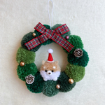 柴犬サンタのクリスマスリース♡