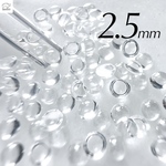 クリアカボション 2.5mm