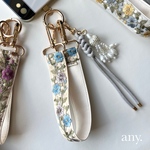 18日(土)21時🕘〜販売🌿インド刺繍リボン🎗️ハンドストラップ⑩  バッグチャームにも♡  キーホルダー🔑　バッグチャーム     2,380円