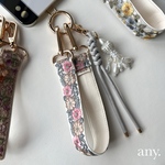 18日(土)21時🕘〜販売🌿インド刺繍リボン🎗️ハンドストラップ⑲  バッグチャームにも♡  キーホルダー🔑　バッグチャーム     2,380円