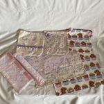 【ｍ様オーダー品】入園入学巾着給食袋ランチョンマットリュックベルトカバー★トイプードルパステル水族館ユニコーンうさぎ