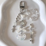 【チャーム+ミニチャーム 2点セット】 dreamy star ⟡.·*. ꒰ ホワイト color ꒱