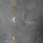 月パールのロングネックレス | 淡水パール　サージカルステンレス　パールネックレス