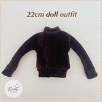 ベルベットスウェット 22cmドールアウトフィット 22cmドール服
