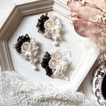 ふわふわレースの指飾りꕤ*.゜秋色