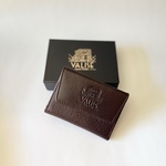 三つ折り財布 マホガニーブラウン