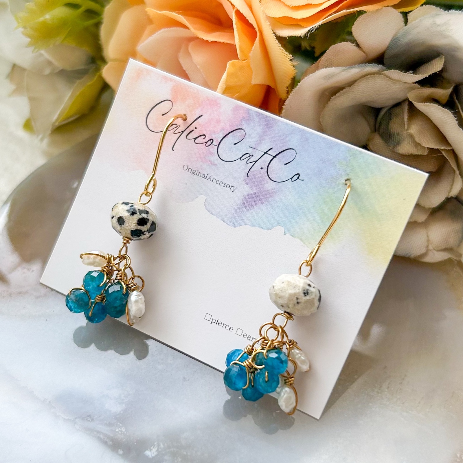 1051,大ぶりスマイルネオンカラーピアスイエロー 1051,大ぶりスマイルネオンカラーピアスイエロー