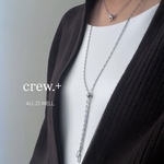 再販【 crew.+ 】クリュープラス　シック　シンプル　綺麗め　インダストリアル　ねじねじ　うねうね　個性的　ALL IS WELL.