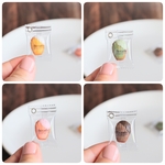 袋入りミニチュアマドレーヌのフェイクスイーツチャーム(中)