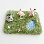 お庭ラグ【シカクミニ】