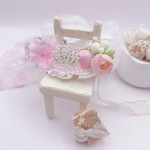 ベール付き花冠⑥  *°｡:ஐ.♡*₊ ྀི