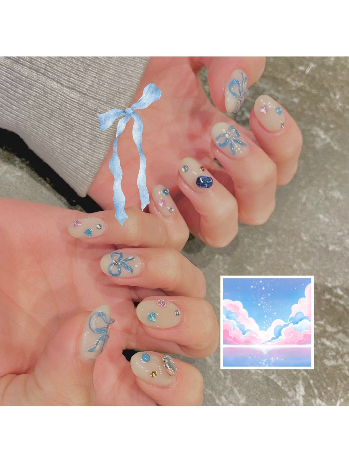 ちゅるちゅるネイル - ネイルチップの人気通販 | minne byGMOペパボ