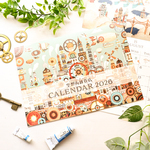 壁掛けカレンダー2026《空想街雑貨店》