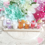 ミニチュア★気まぐれドリンクset★ハンドメイド ジュース